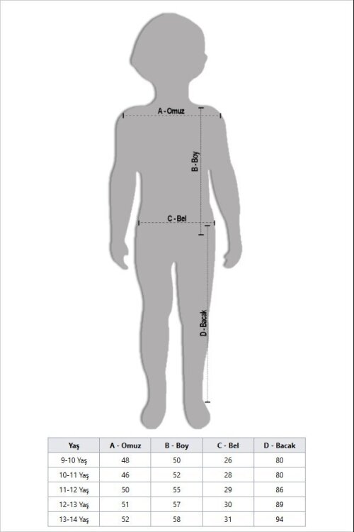 Pembe Kız Çocuk Desenli 3 İplik Şardonlu Geniş Paça Eşofman Takımı 22643