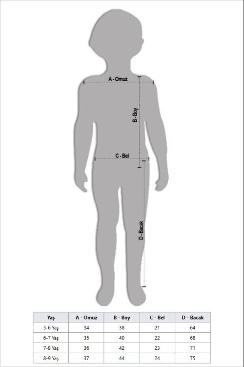 Lacivert Yıldız Nakışlı Ceketli  Kız Çocuk 3lü Jean Takım 23443