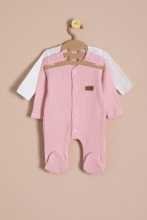 Pembe Kız Bebek Petekli 10lu Hastane Çıkışı Seti 23328