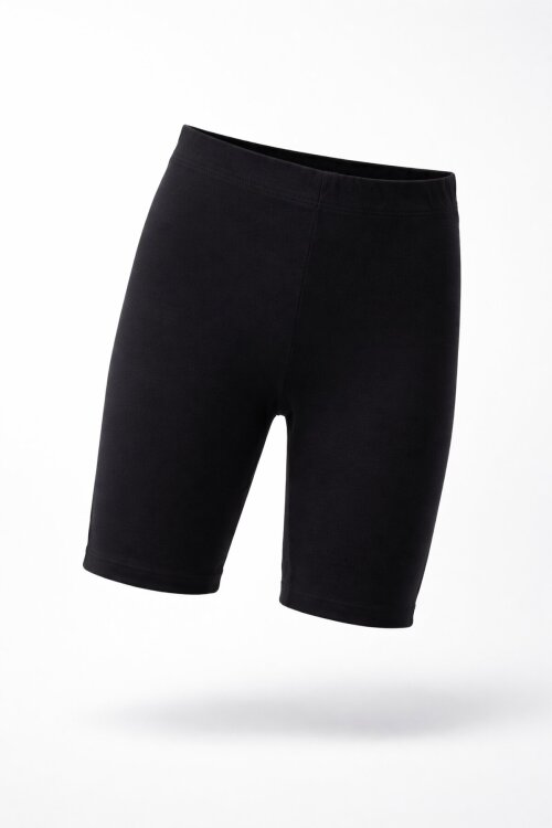 Siyah Beli Lastikli Kız Çocuk Şort Tayt 18172