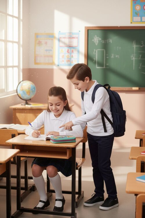 Unisex Uzun Kollu Polo Yaka Lakos T-shirt 14573