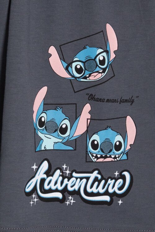 Füme Adventure Yazılı Baskılı Erkek Çocuk Tişörtlü Şortlu Takım 23929