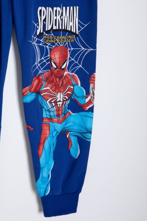 Kırmızı Erkek Çocuk Örümcek Adam Baskı Eşofmanlı Tişörtlü 2li Takım 23988