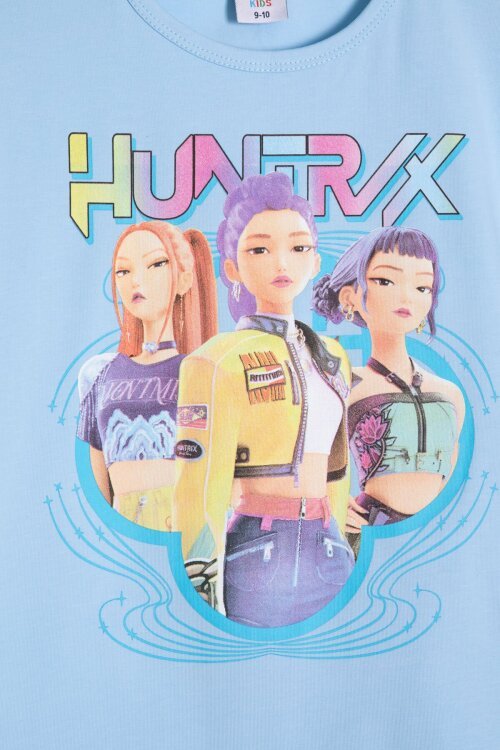 Mavi Girls Baskılı Kız Çocuk Şortlu Tişörtlü 2li Takım  23854