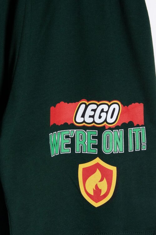 Yeşil Lego Temalı Erkek Çocuk Tişörtlü ve Şortlu 2li Takım  23937