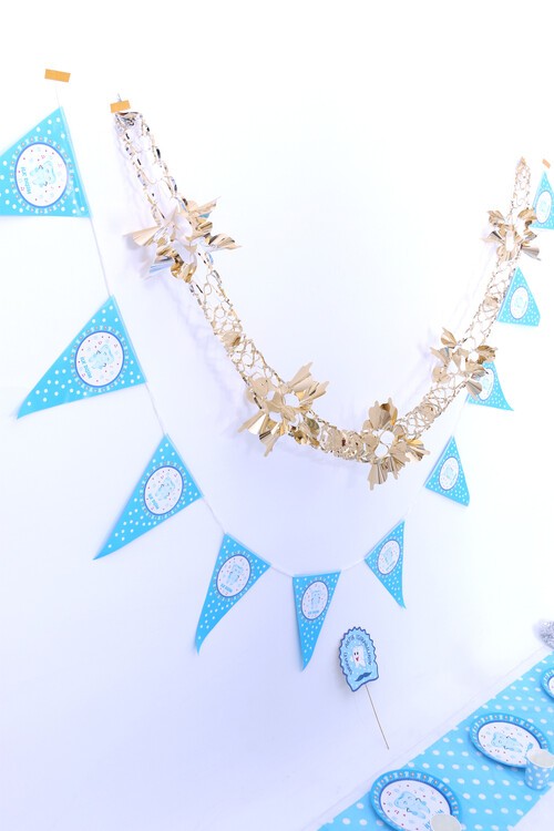 İlk Diş Konsept Temalı 10 Kişilik İlk Dişim Parti Seti-Mavi PRT7