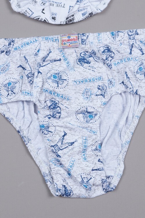 Erkek Çocuk Araba Desenli 6lı Külot 2-6 Yaş 13803