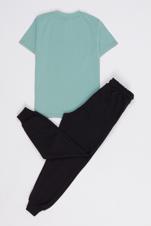 Erkek Çocuk Squid Game Nakışlı Yazlık Takım 1-8 Yaş 13810