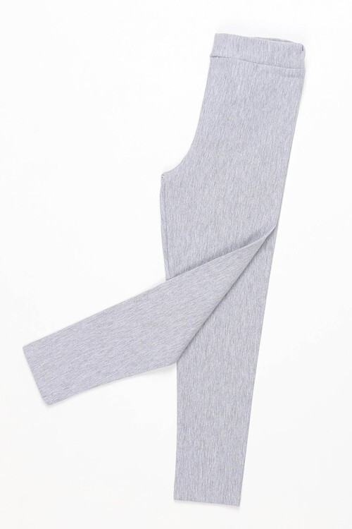 Kız Çocuk Gülen Yüz Baskılı Tayt 1-8 Yaş 13648