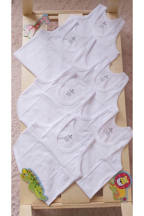 Erkek Çocuk 6lı Atlet Seti 1-9 Yaş 14313