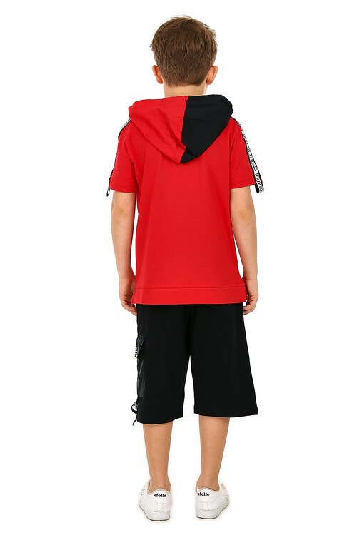 Erkek Çocuk Always Yazı Baskılı Şortlu Takım 5-9 Yaş 14070