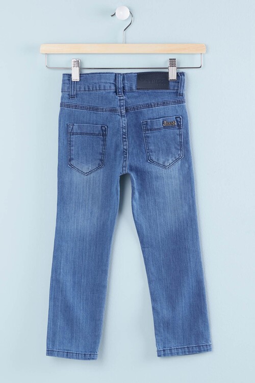 Erkek Çocuk  Armalı Jean Pantolon 2-12 Yaş  13880
