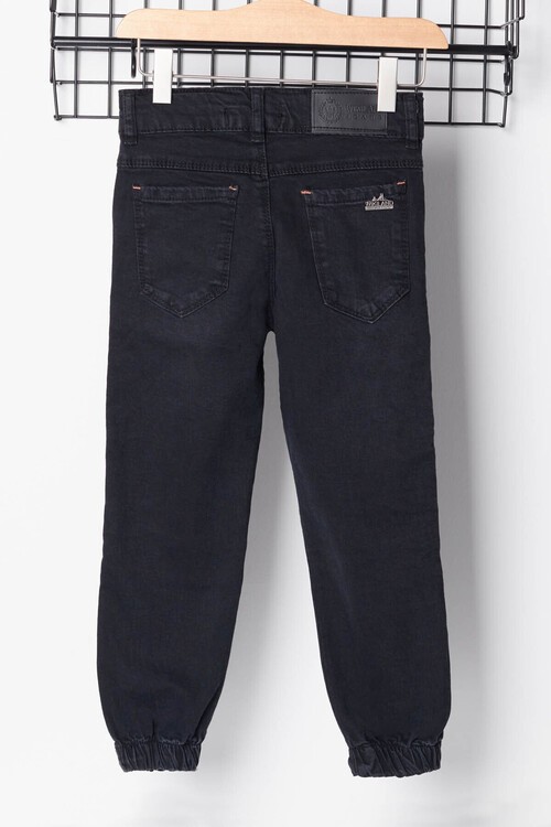 Erkek Çocuk Fermuar Detaylı Jean Pantolon 2-12 Yaş 13910