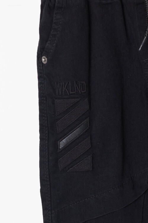 Erkek Çocuk Lastikli Jean Pantolon 0-4 Yaş 13908