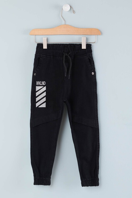 Erkek Çocuk Lastikli Jean Pantolon 0-4 Yaş 13908