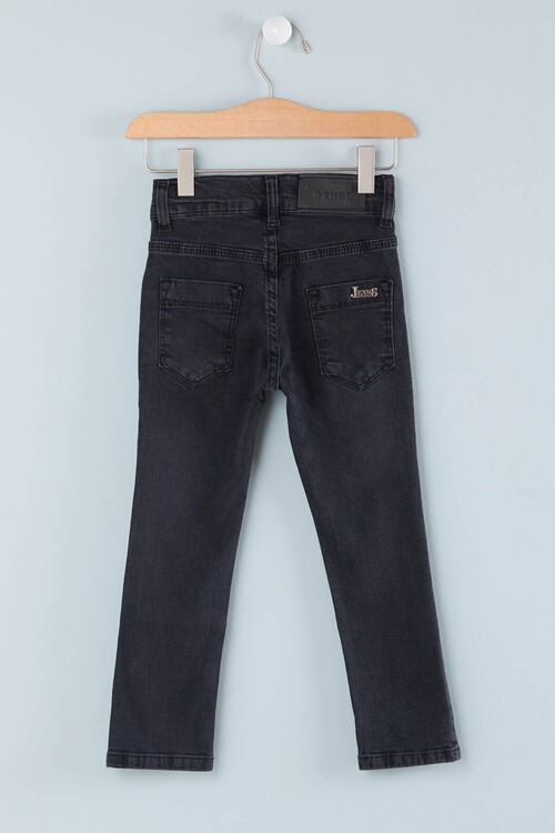 Erkek Çocuk Rütbe Detaylı Jean Pantolon 2-12 Yaş 13907