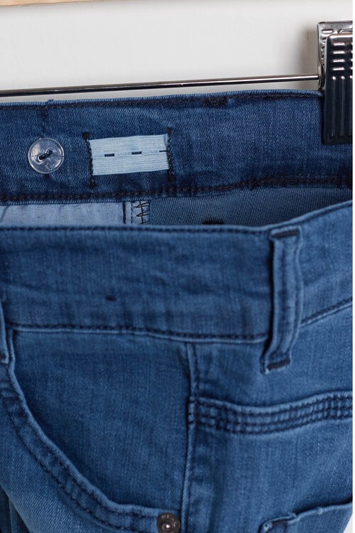 Erkek Çocuk Rütbe Detaylı Jean Pantolon 2-12 Yaş 13907