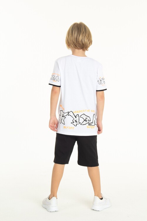 Erkek Çocuk Things Şortlu Takım 9-14 Yaş 14064