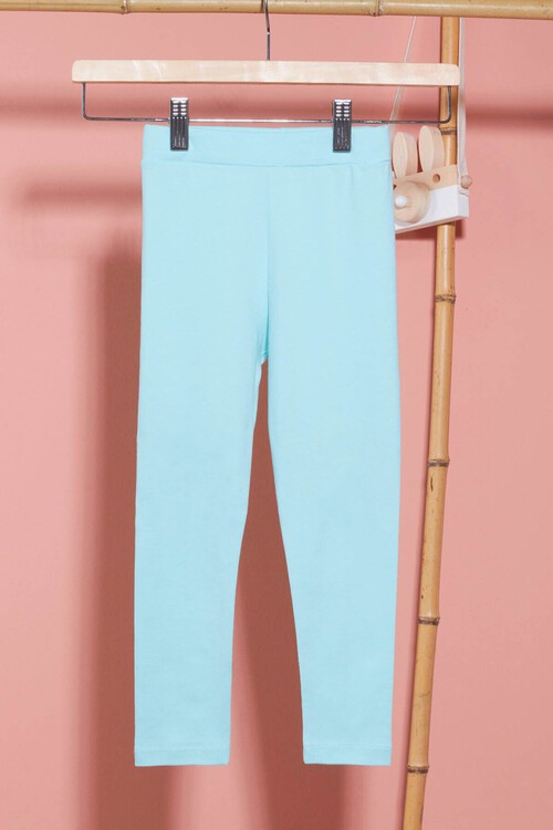 Kız Çocuk  Avokado Baskılı Tayt 1-8 Yaş 13966