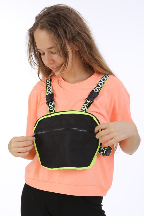 Kız Çocuk Çantalı T-shirt 10-15 Yaş 13868