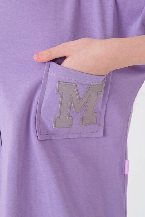 Kız Çocuk Çift Cepli Taytlı Takım 8-14 Yaş 13853