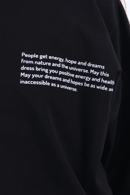 Kız Çocuk Garnili Baskılı Takım 10-15 Yaş 13858