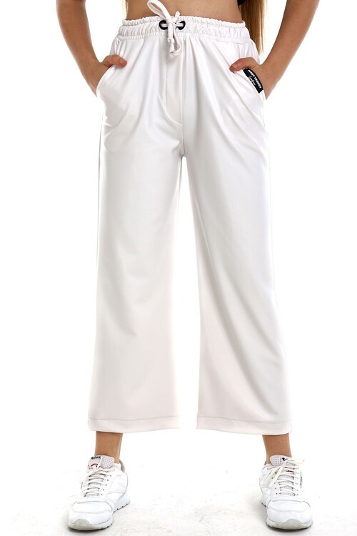 Kız Çocuk  İçi Pamuklu Deri Pantolon 10-15 Yaş  13985