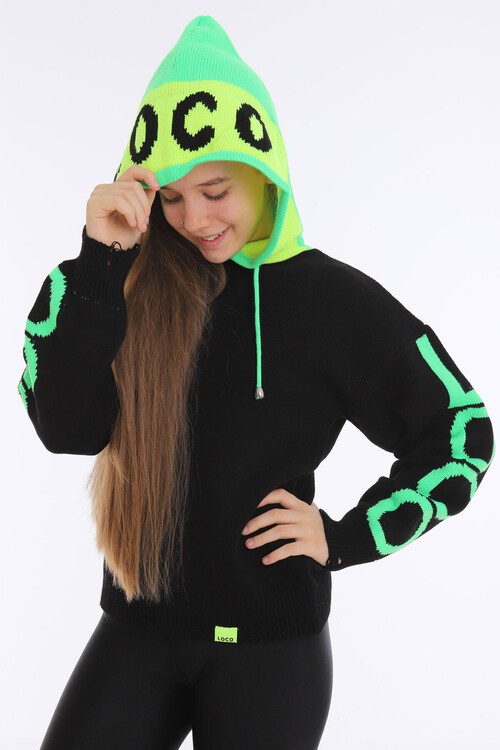 Kız Çocuk Örme Triko Sweatshirt 10-15 Yaş 14049