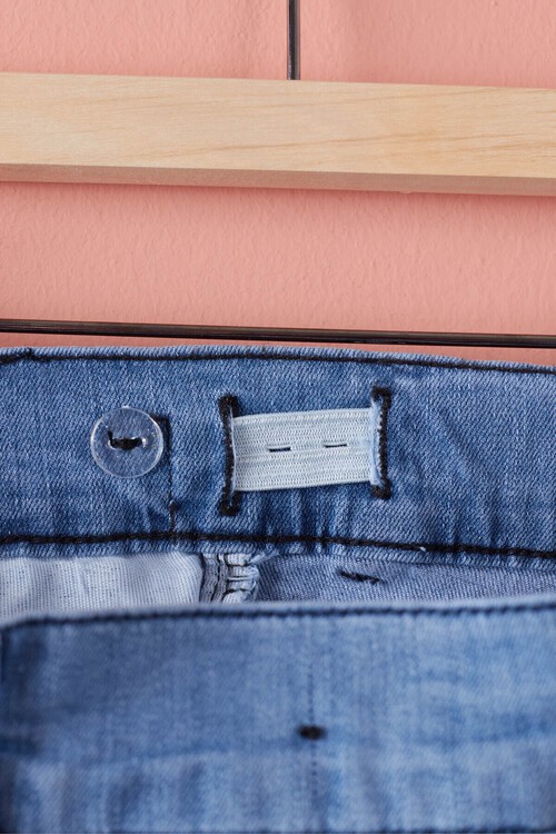 Kız Çocuk Payetli Jean Pantolon 2-12 Yaş  13903