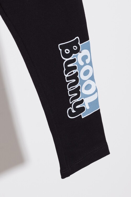 Kız Çocuk Tavşan Baskılı Tayt 1-8 Yaş 13647