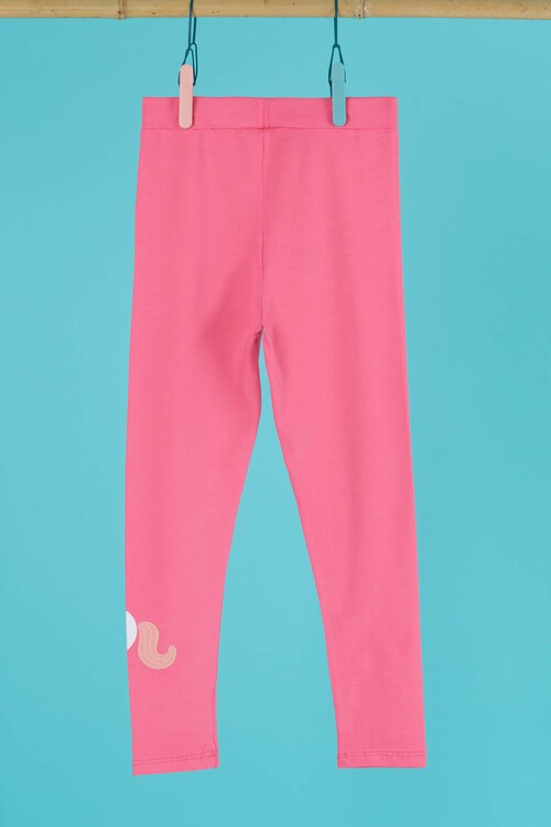 Kız Çocuk Unicorn Baskılı Tayt 4-8 Yaş 13951