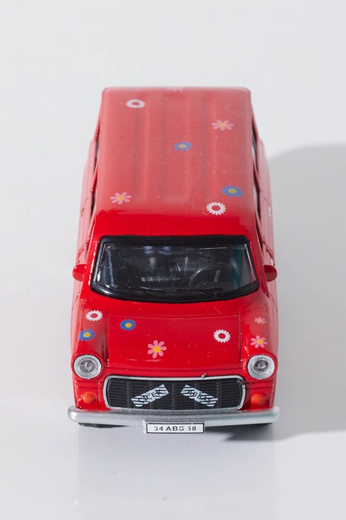 Metal Çiçek Abbas Arabası  14250