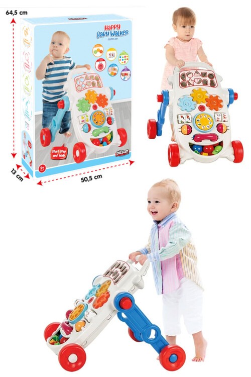 Müzikli ve Oyunlu İlk Adım Arabası 14247