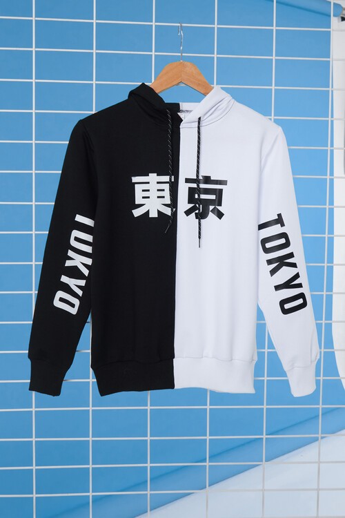 Unisex Baskılı Sweatshirt 10-16 Yaş 13674