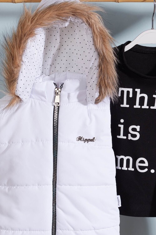 Unisex Yelekli Bebek Takımı 3-18 Ay 13714