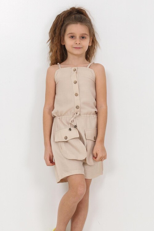 Askılı Tulum Kız Çocuk  14526