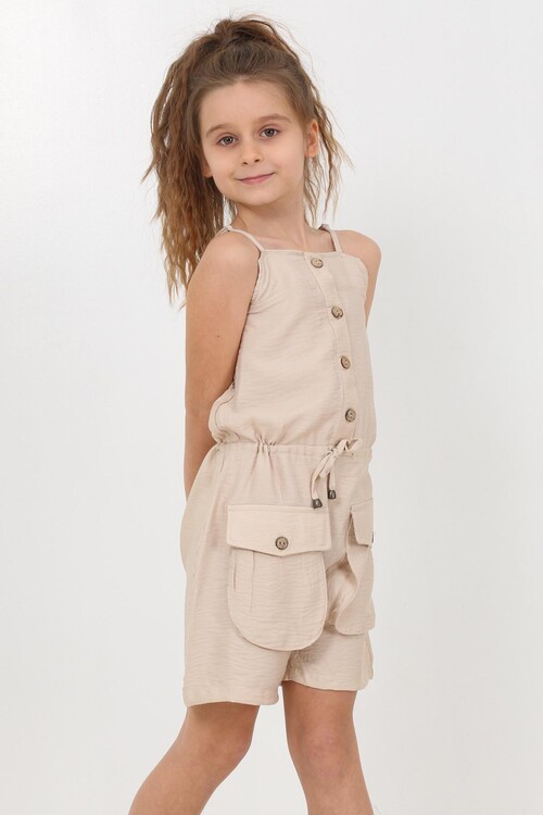 Askılı Tulum Kız Çocuk  14526