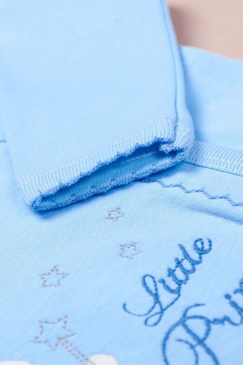 Ayıcık Nakışlı Patikli Erkek Bebek Takım 14507