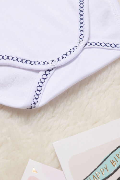 Bebek Çıtçıtlı Askılı Badi(Halam Beni Seviyor) 14490