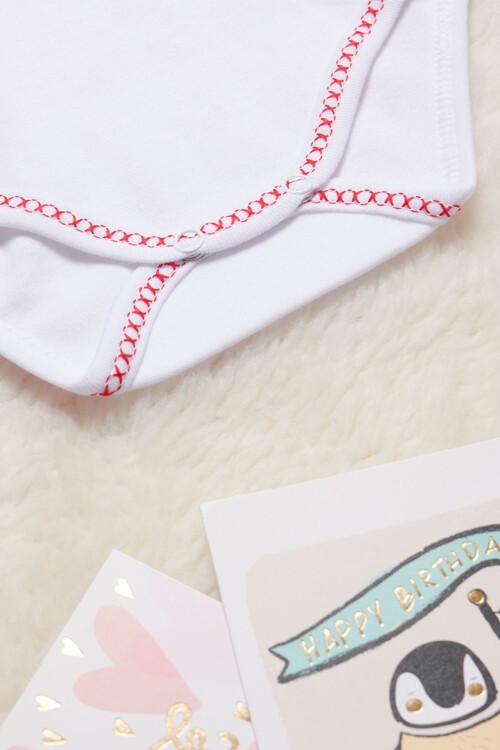 Bebek Çıtçıtlı Askılı Badi(Halam Beni Seviyor) 14490