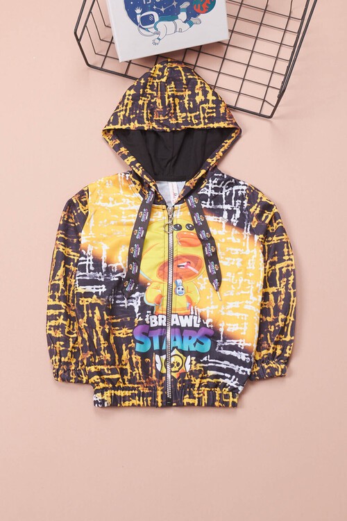 Brawl Stars Çocuk Kapşonlu Hırka 14525