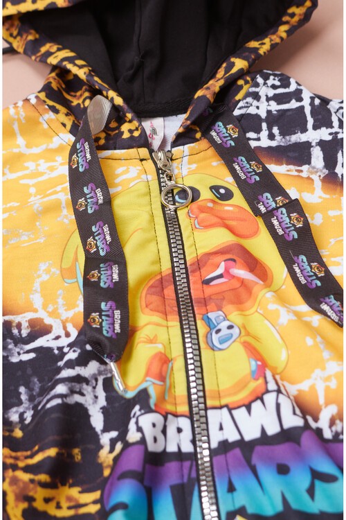 Brawl Stars Çocuk Kapşonlu Hırka 14525