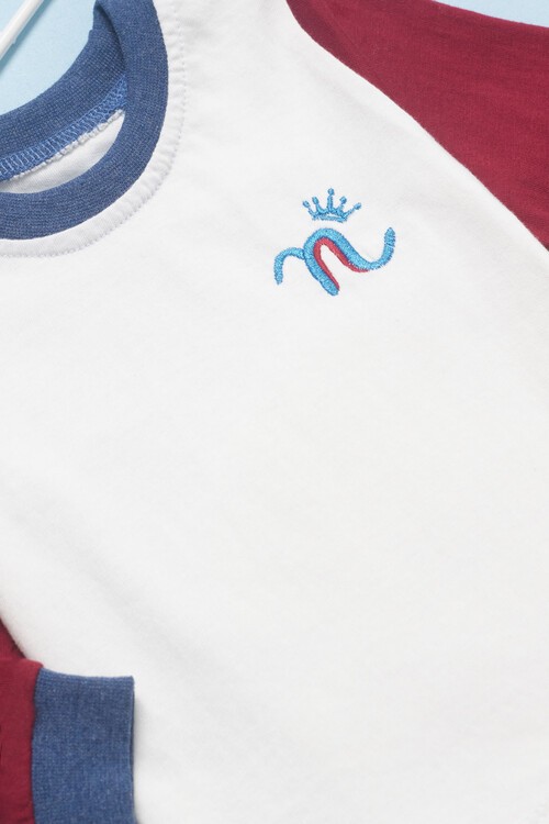 Erkek Bebek Kare Desenli Yelekli 3lü Eşofman Takımı 14580