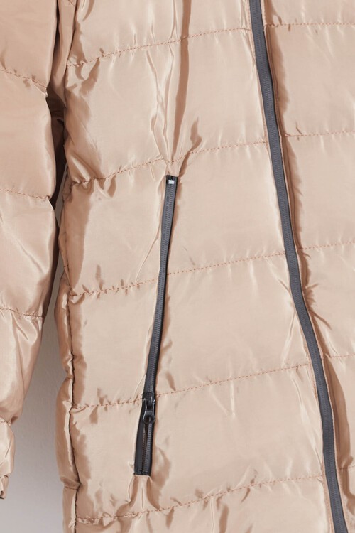 Erkek Çocuk Mont BLN Dream Baskılı Kapşonlu Şişme Mont 14541