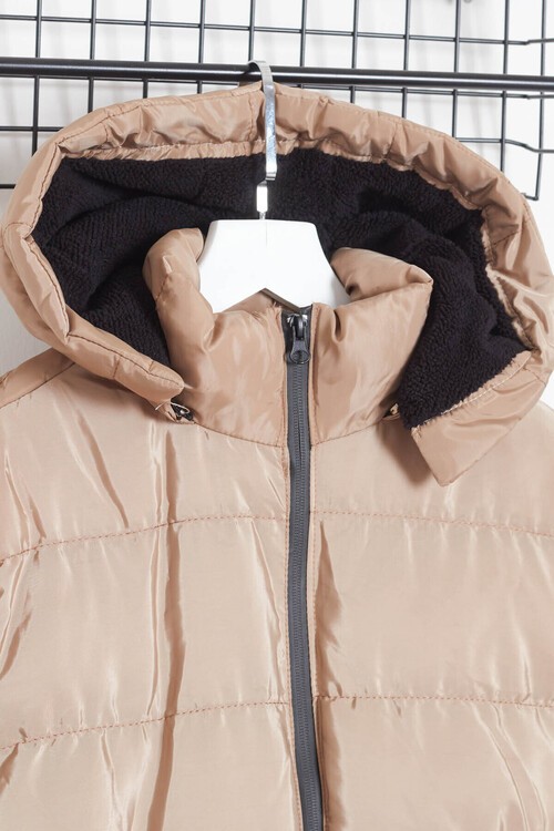 Erkek Çocuk Mont BLN Dream Baskılı Kapşonlu Şişme Mont 14541