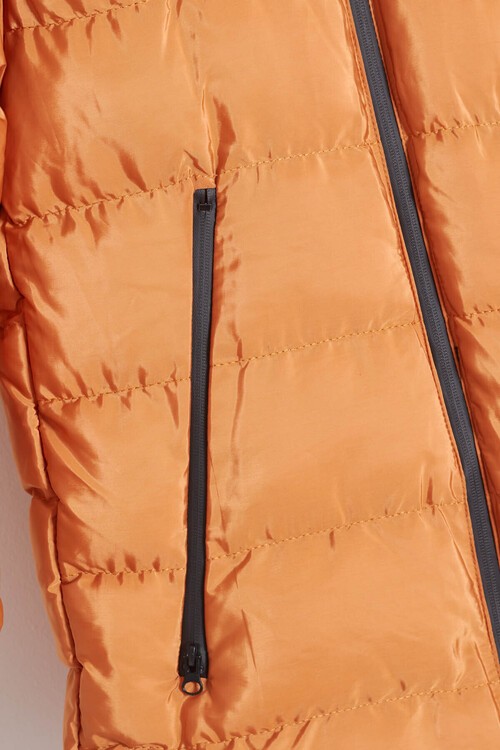 Erkek Çocuk Mont BLN Dream Baskılı Kapşonlu Şişme Mont 14541