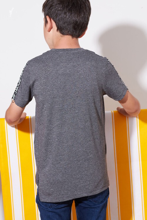 Erkek Çocuk Break Yazı Baskılı Tshirt 9-14 Yaş 14059