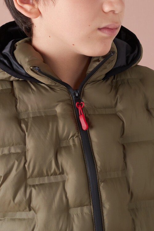 Erkek Çocuk Desenli Kapüşonlu Şişme Yelek 14582