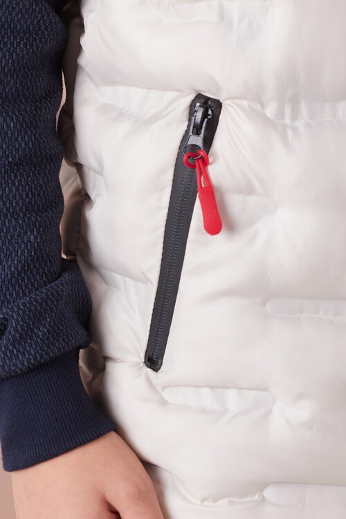 Erkek Çocuk Desenli Kapüşonlu Şişme Yelek 14582