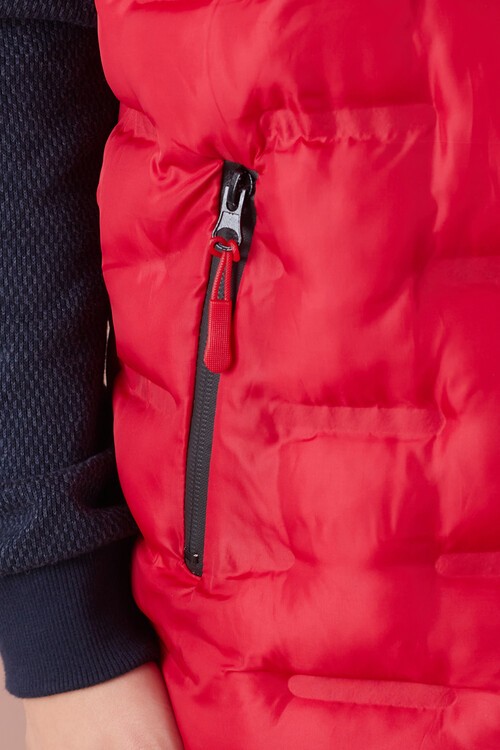 Erkek Çocuk Desenli Kapüşonlu Şişme Yelek 14582